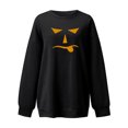 thumbnail image 1 of Moda mujer estampado cuello redondo pulóver Tops manga larga cómoda blusa sudadera Fridja  czfsfas3477, 1 of 5