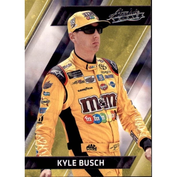 2017 Panini Absolute Base #82 Kyle Busch Racing Trading Card