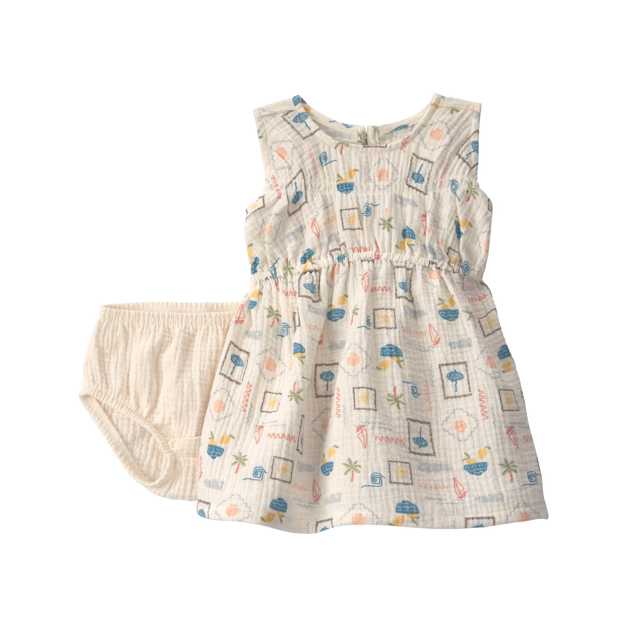 Carter's Child of Mine Baby Girl Dress Set, 2-Piece, Sizes 0/3-24 Months