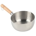 thumbnail image 1 of 18cm/7.1in Saucepan 304 Stainless Steel Pot Supplement Food Pot without Lid for Kitchen Use, 1 of 14