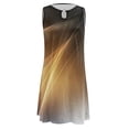thumbnail image 3 of WILLBEST Vestidos para Mujer, Vestido Playero Mini de Talla Grande, Estilo Bohemio, Informal, sin Mangas, con Cuello Redondo, para Verano Grande​​, 3 of 3