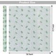 thumbnail image 4 of Samhe Shelf Liner, Waterproof Refrigerator Liner, Drawer Liners for Kitchen Cabinet, Bathroom Sink Mat No Slip Cupboard Mats Non Adhesive Fridge Liner EVA Place Mats Roll - Leaf Daisy 17.7"×78.7", 4 of 9