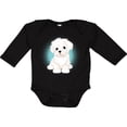 thumbnail image 3 of Inktastic Maltese Puppy Dog Boys or Girls Long Sleeve Baby Bodysuit, 3 of 5