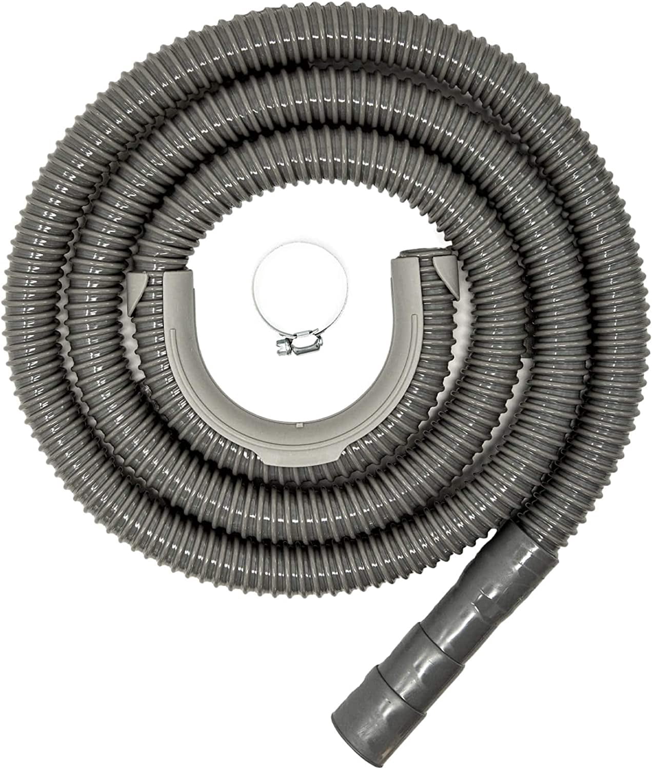 Washing Machine Drain Hose - 6 Ft Discharge Hose - Flexible Corrugated Replacement or Installation by Kelaro