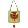 thumbnail image 1 of Sacs de Transport de Chat pour Animaux de Compagnie Dessin Animé Mignon Lion Conception Trou Réglable Taille Portable Sac à Main de Voyage Sortant Respirant, 1 of 9