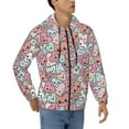 thumbnail image 4 of Zip Up Hoodies for Men - Cartoon hearts Long Sleeve Comfrt Men'S Fashion Hoodies & Sweatshirts, Jackets for Men Hoodies Pullover Clothing Clothes with Pouch, 4 of 5