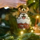 thumbnail image 4 of 1pc Dog Car Interior Pendant Christmas Christmas Tree Decoration Hanging Ornament Decoration, 4 of 4