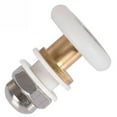 4pcs Shower Door Rollers Shower Room Pulley Bathroom Sliding Glass Door Wheels Nylon Copper 5028