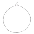 thumbnail image 1 of Moda mujer hombre cadena collar DIY joyería accesorios plata Yinane Collar, 1 of 7
