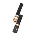 thumbnail image 4 of Cinturón de cuero de negocios para hombres con hebilla automática de ratchet Inspire Chic para el Día del Padre, forma X, 58 5/8-61 3/8, 4 of 7
