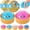 Glitter Pink + Glitter Blue, variant on Hxmsuire Therapeutic Dumpling Mystery Box Stress Ball w/ Steamer Desk Toy, Pink (1 Piece)