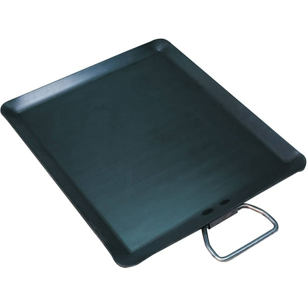Camp Chef Polished Steel Fry Griddle for a Single Burner, 14"x16