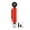 Red, variant on Tnobhg Mini Basketball Inflator with Pressure Gauge Premium Dual Action Ball Pump Soccer Football Air Inflator