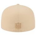 thumbnail image 4 of Men's New Era  Light Beige Los Angeles Rams Color Pack A-Frame 59FIFTY Fitted Hat, 4 of 5