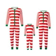 thumbnail image 1 of Onesie Pajama Christmas PJs Holiday Nightwear with Long Pants/Button Jumpsuit Sleepwear Matching Family Pajamas Sets, 1 of 9