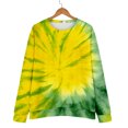 thumbnail image 6 of Bovemsi Womens Sweatshirts Fashionable Spring And Autumn Tie Dye Pattern Casual Long Sleeved Sportswear Top Fall Fashion Outfits 2025 Clothes, 6 of 9