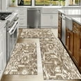 thumbnail image 6 of Farmhouse Kitchen Rugs Set 3 Piece, Boho Kitchen Mats for Floor, Non-Slip Kitchen Rug Waterproof Mats for Kitchen, Runner Rugs for Hallway Laundry Holiday Sink Decor, 6 of 12