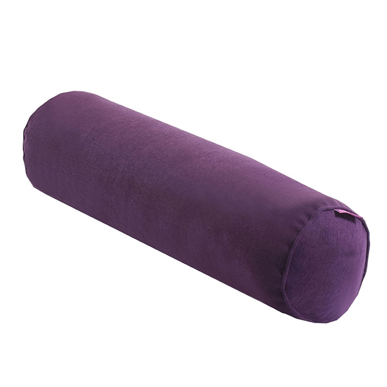 Travelwant Neck Shoulder Pain Relief Pillow Cervical Pillow for Neck Pain Relief Memory Foam Round Neck Sleeping Pillow with Arm Lumbar Shoulder Support Round-Dark Purple