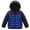 Blue, variant on zbxnLI Boys down Jackets Hooded Winter Coat Lightweight Casual Warm Outerwear Coats with Zipper Pockets