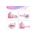 thumbnail image 2 of Casita Para Niños Juegos Tienda Alberca De Pelotas 3 En 1 rosa, 2 of 5