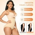 thumbnail image 5 of Vaslanda Tummy Control Shapewear Panties for Women High Waisted Body Shaper Underwear Girdle Panty Seamless Shapewear, 5 of 7