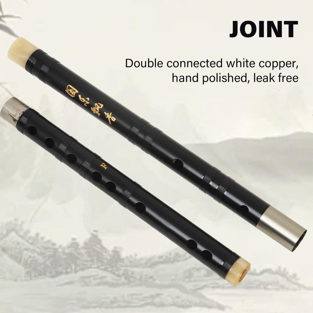 Detachable Chinese Redwoods Flute Woodwind Wood Chinese Flute Portable Flute