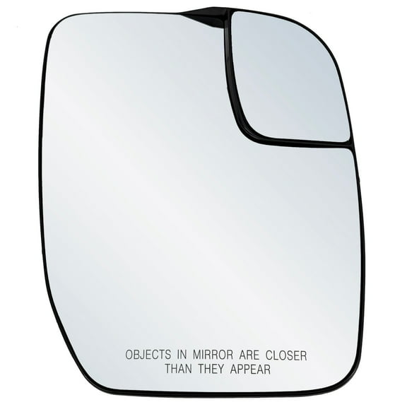 Passenger Side Mirror Glass Replacement For 10-14 Ford E150, E250, E350 (Blind Spot Lens Non Heated)