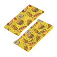 thumbnail image 3 of Lsque Fast Food 1 Pattern Sweatbands Sports Headband for Men & Women - Moisture Wicking Athletic Cotton Terry Cloth Sweatband for Tennis, Basketball, Running, 3 of 9