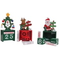 thumbnail image 3 of goowrom Christmas Wooden Calendar with Cartoon Shape, Number Countdown, 3 of 6