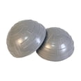 thumbnail image 4 of Ethern 2 Pieces Half Balance Balls Pilates Dynamic Workout Versatile Women Home Gym Gray, 4 of 9