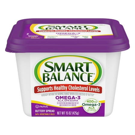 Smart Balance Omega-3 Buttery Spread, 15 oz Tub