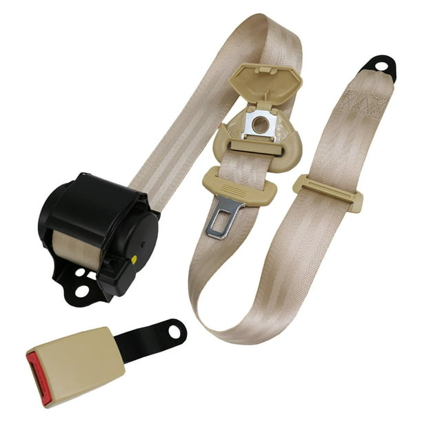 Cinturón de seguridad Zulema para automóvil retráctil automático para autobuses de recogida Beige