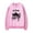 Pink, variant on The Villains Sweatshirt Crewneck Men Women Long Sleeve Winter Hoodie Pullover Top