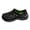 Black, variant on Summer Breathable Non- Soft Soles Slippers with a Closed Heel Lightweight Comfortable Outdoor Beach Hole Shoes Fashion Arch Support Design Casual Work Driving Sandals White 39