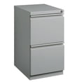 thumbnail image 4 of Bowery Hill 20"D Mobile Pedestal 2-Drawer Filing Cabinet File/File in Silver, 4 of 5
