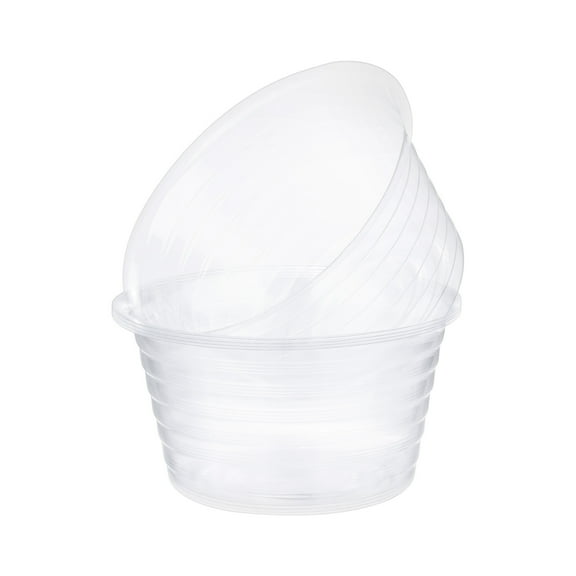 Uxcell 5-Pack Planter Saucers, 6 Inch Plastic Plant Saucers Flower Pot Tray Flower Pot Drip Pan for Indoor Outdoor