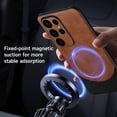 thumbnail image 4 of Magnetic Case for Samsung Galaxy S24 , PU Leather Cover Magnetic Shockproof Cover for S24, 4 of 5