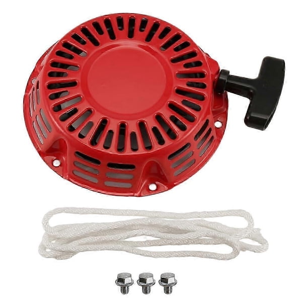 Pull Start Assembly for Honda GX200 GX160 Recoil Starter 5.5 6.5HP Engine with Curved Rod Pawl 28400