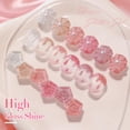 thumbnail image 4 of Set de esmaltes en gel con purpurina Double Rhythm, 15 ml x 6, con pizarra, 4 of 9