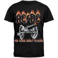 thumbnail image 2 of AC/DC - Flaming For Those About To Rock T-Shirt, 2 of 2