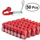 thumbnail image 2 of 50pcs Retail Security Stop Lock Detacher Key Display Hook Anti-Theft Plastic STOP LOCK with Red Head, 2 of 4