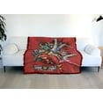 thumbnail image 6 of Power Rangers: Dino Fury Blanket, 50'x60' Group Attack Woven Tapestry Cotton Blend Fringed Throw Blanket, 6 of 6