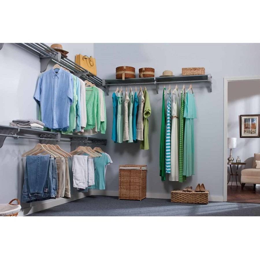 Buy EZ Shelf Expandable WalkIn Closet Kit, Up to 30.8' Hanging and