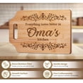 thumbnail image 4 of Tabla de cortar AceThrills Grabed Bamboo, 31,2 cm de largo x 22,1 cm de ancho, 4 of 6