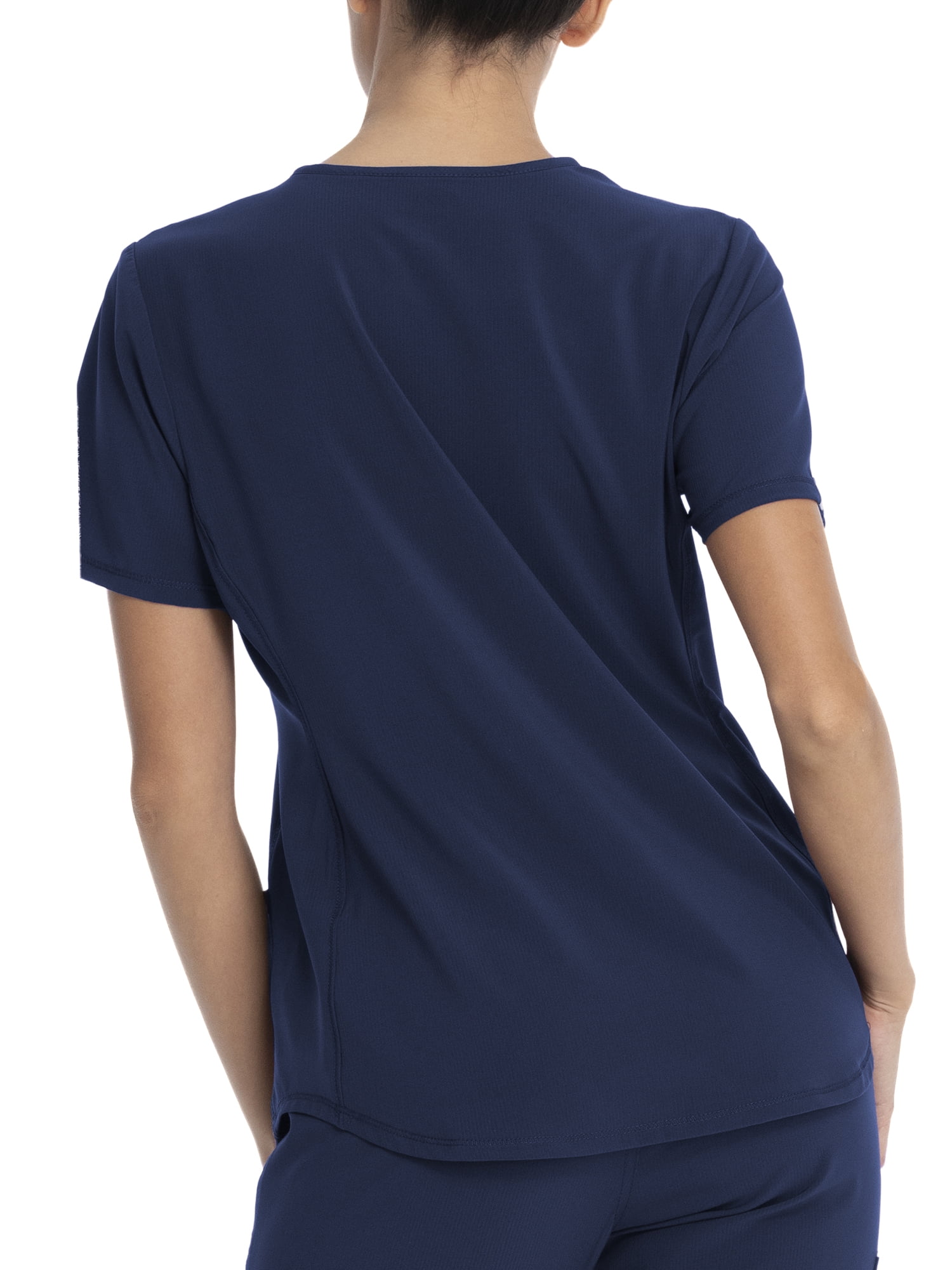 Scrubstar Women's Supreme Stretch Antimicrobial V-Neck Placket Scrub Top WM01T902
