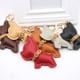 thumbnail image 5 of Llavero Ounissouiy bulldog Cuero Natural rojo, 5 of 6