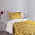 thumbnail image 3 of Ambesonne Forest Quilted Bedspread Set 2 Pcs, Simple Oriental Nature Leaf, Twin Size, Yellow Mustard, 3 of 5