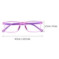 thumbnail image 2 of EeaseMX 2 pares de gafas bloqueadoras de luz azul para computadora, gafas para niños, regalo, 2 of 7