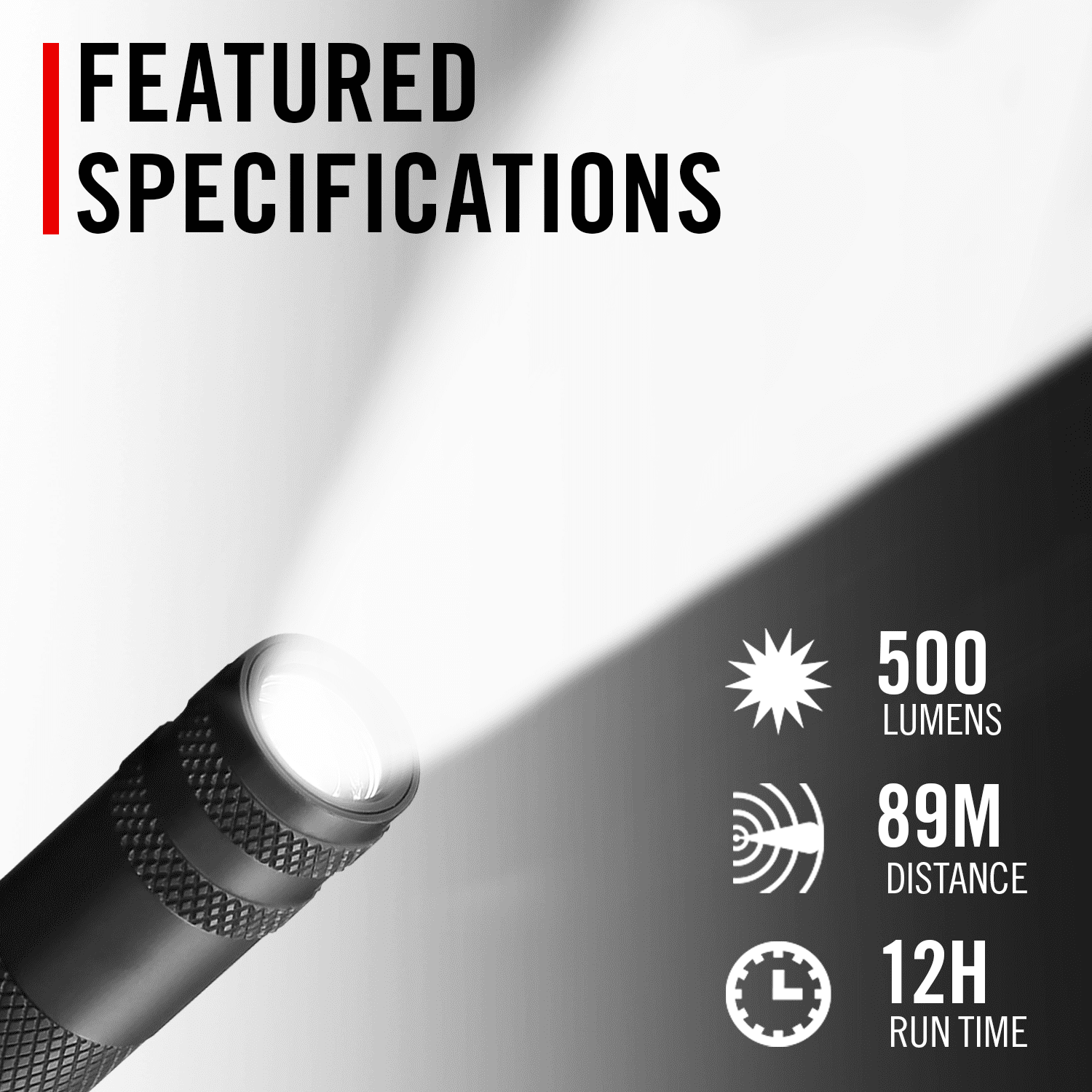 coast rechargeable flashlight hp3r 500 Lumen LED Penlight with Twist Focus, Orange and 5.8 length COAST HP3R 500 Lumen Rechargeable