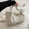 thumbnail image 2 of Bolsa Bolso bandolera bonito para mujer, Bolso Hobo informal y sólido, Bolso de trabajo de viaje suave de gran capacidad, 2 of 6